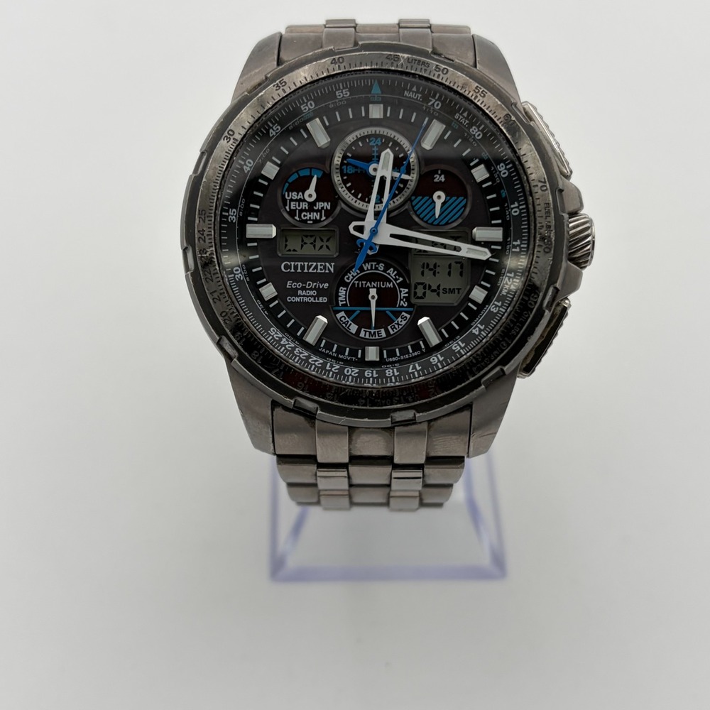 Citizen Eco-Drive Promaster Skyhawk A-T Stainless Steel Bracelet Watch